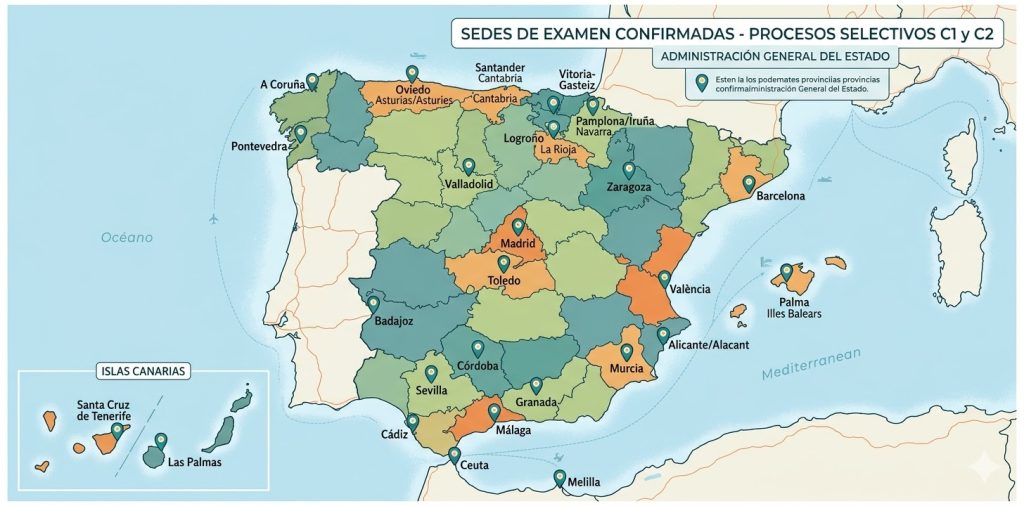 sedes del examen age 2026